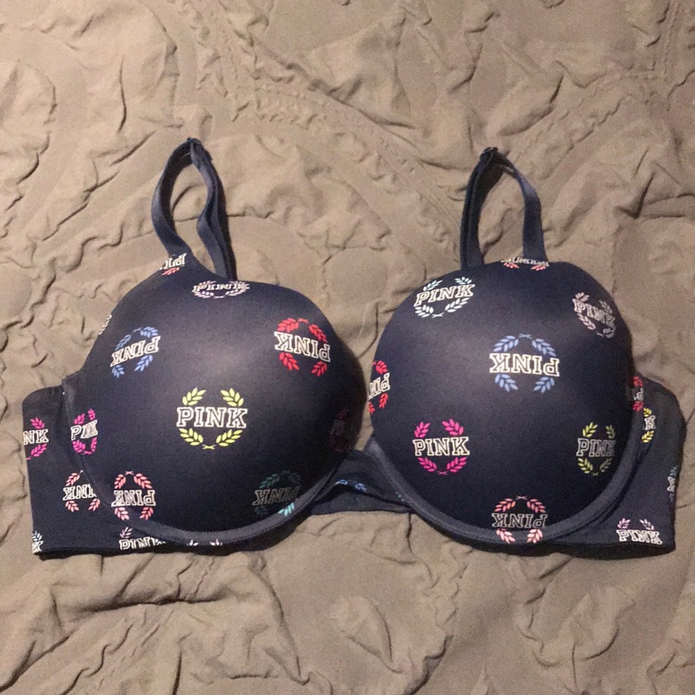 Navy blue PINK Bra 36D